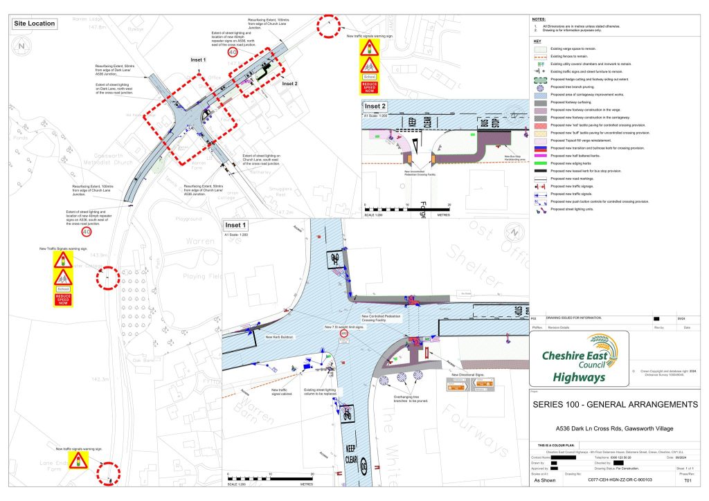 Crossroads works plan