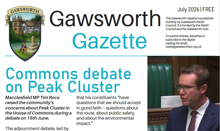 Gawsworth Gazette Cover July 2026